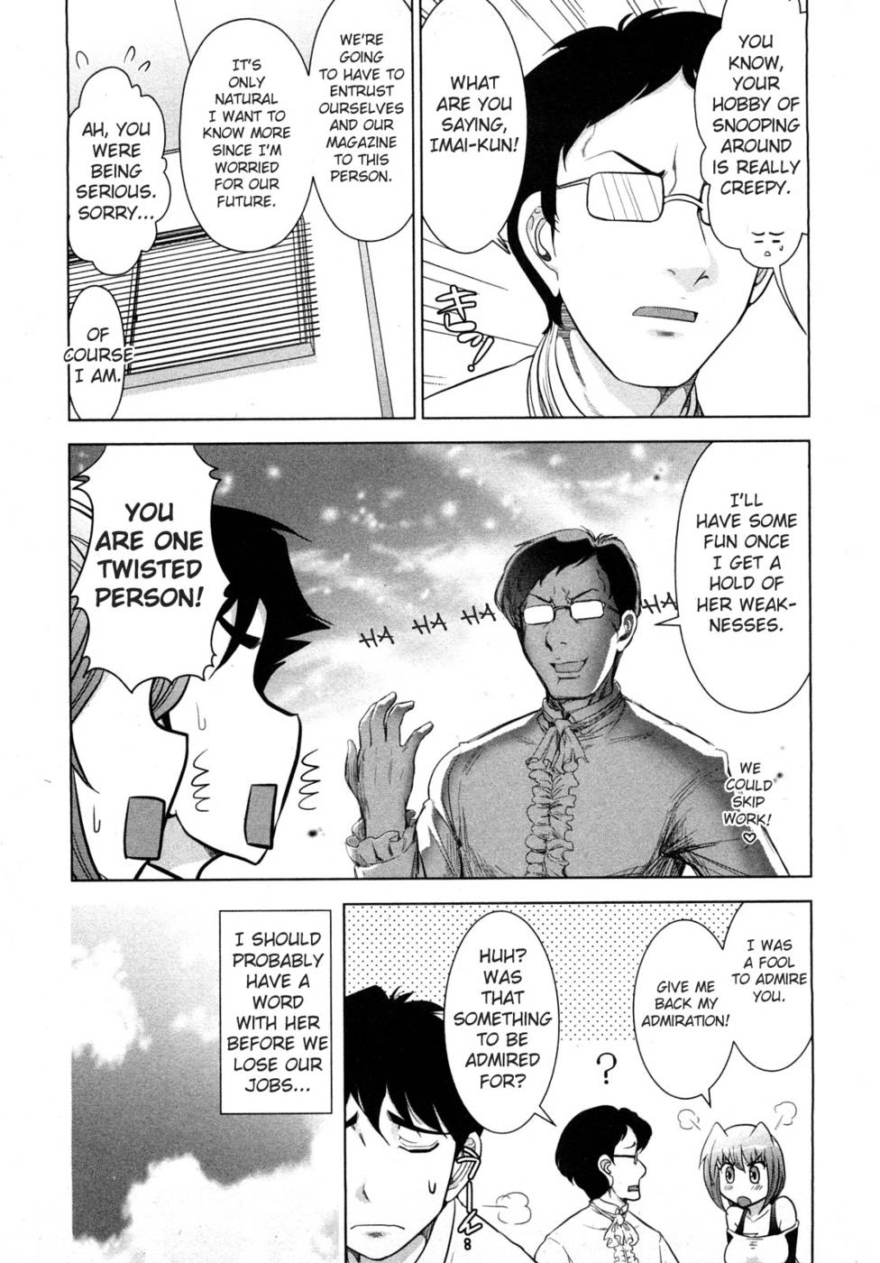 Hentai Manga Comic-Monthly 'Aikawa' The Chief Editor-Chap2-5